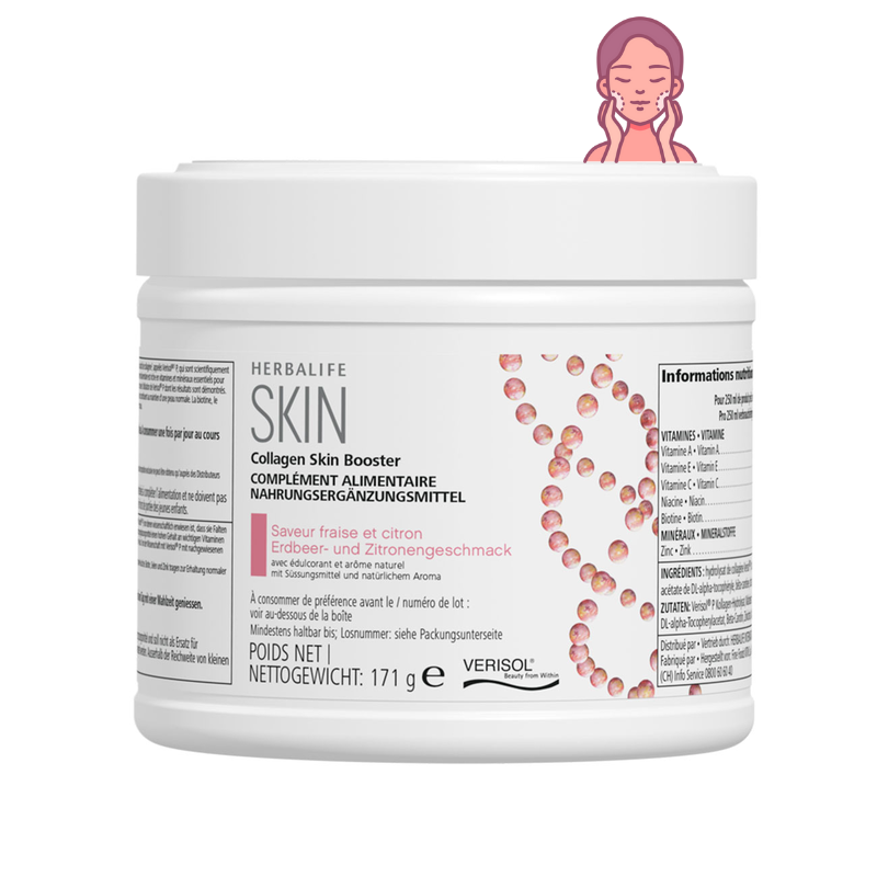 Collagen Skin Booster fraise et citron 171 g