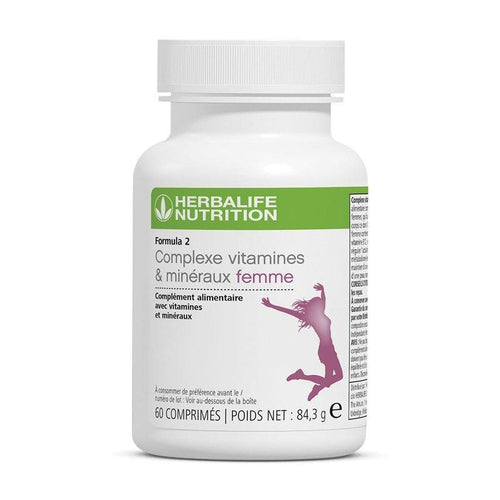 Formula 2 Complexe vitamines et minéraux femme - HL Shop Online France